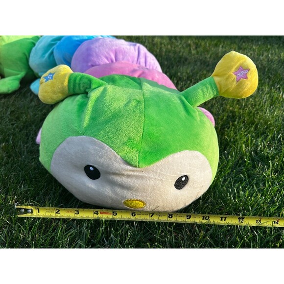 GOFFA~5 Foot Giant Jumbo 60" Musical Plush Stuffed Learning Caterpillar - VIDEO! - Picture 6 of 13